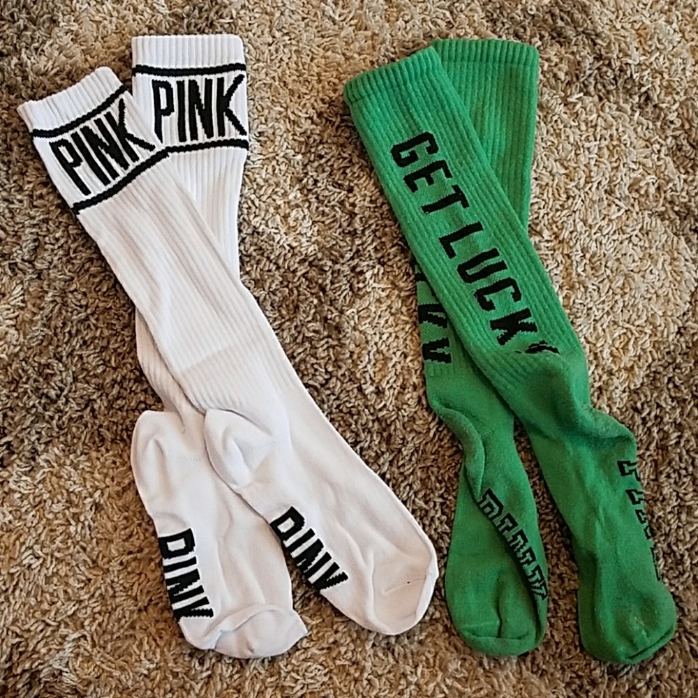 VS PINK socks